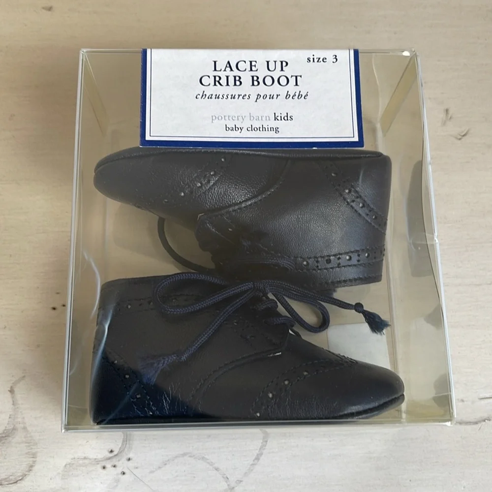 Pottery Barn Kids size leather